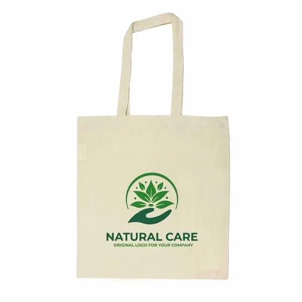 Cotton Shopping Bags with Long Handle image 3
