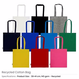 recycled cotton bags