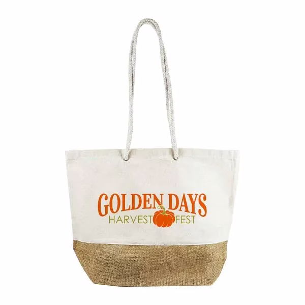 JUCO Tote Beach Bags with Dual Straps image 2