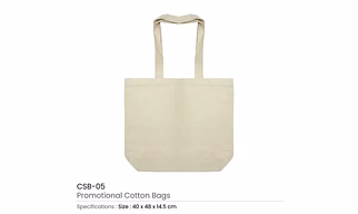 Promotional Cotton Bags (Large Capacity)
