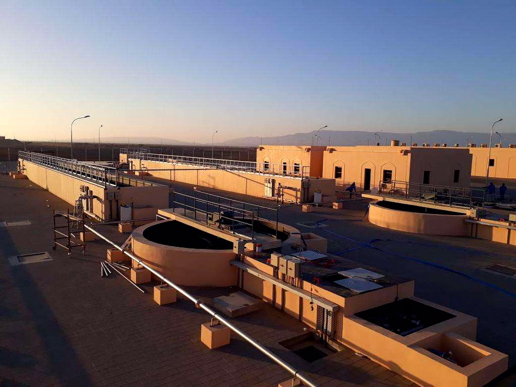 sewage treatment plant