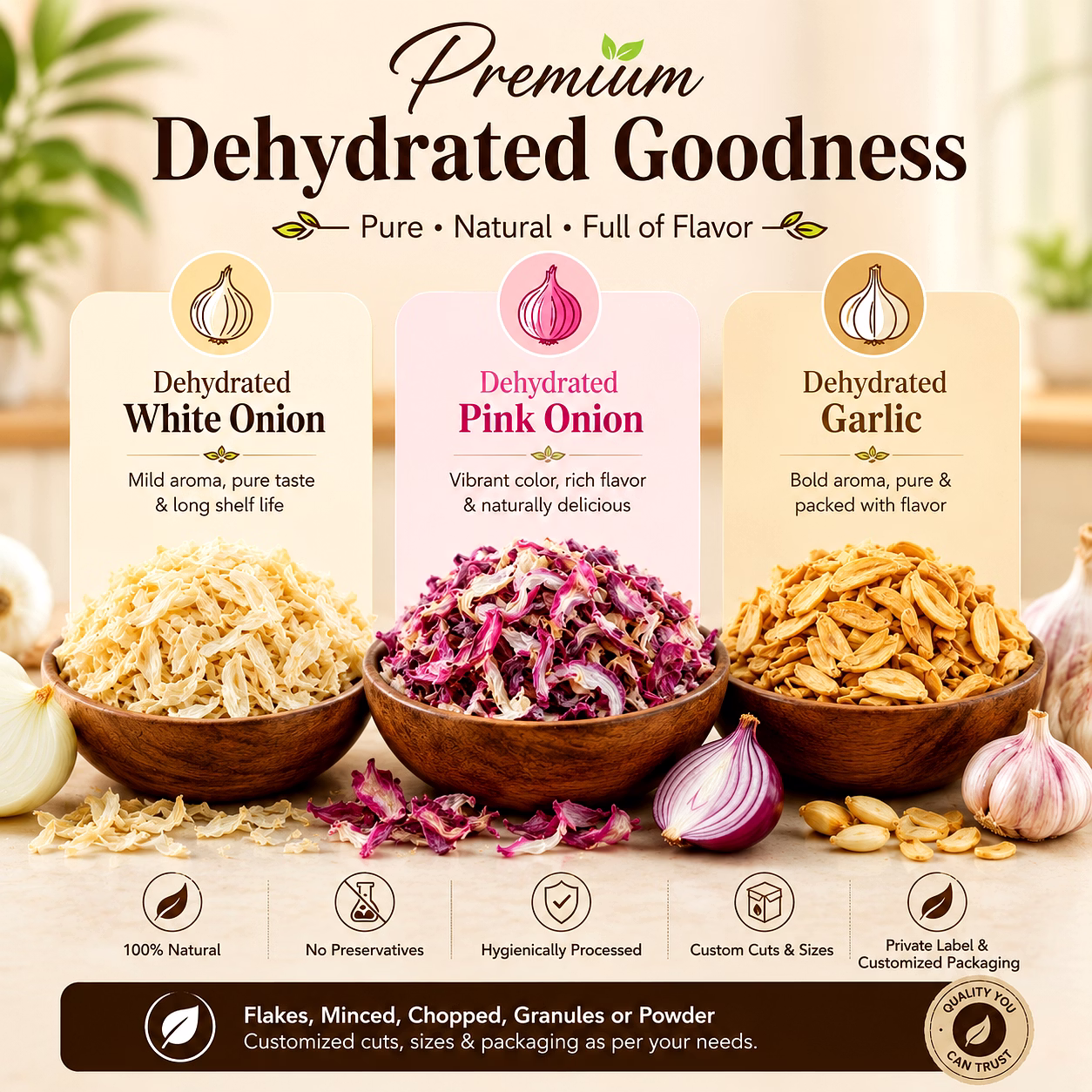 dried garlic