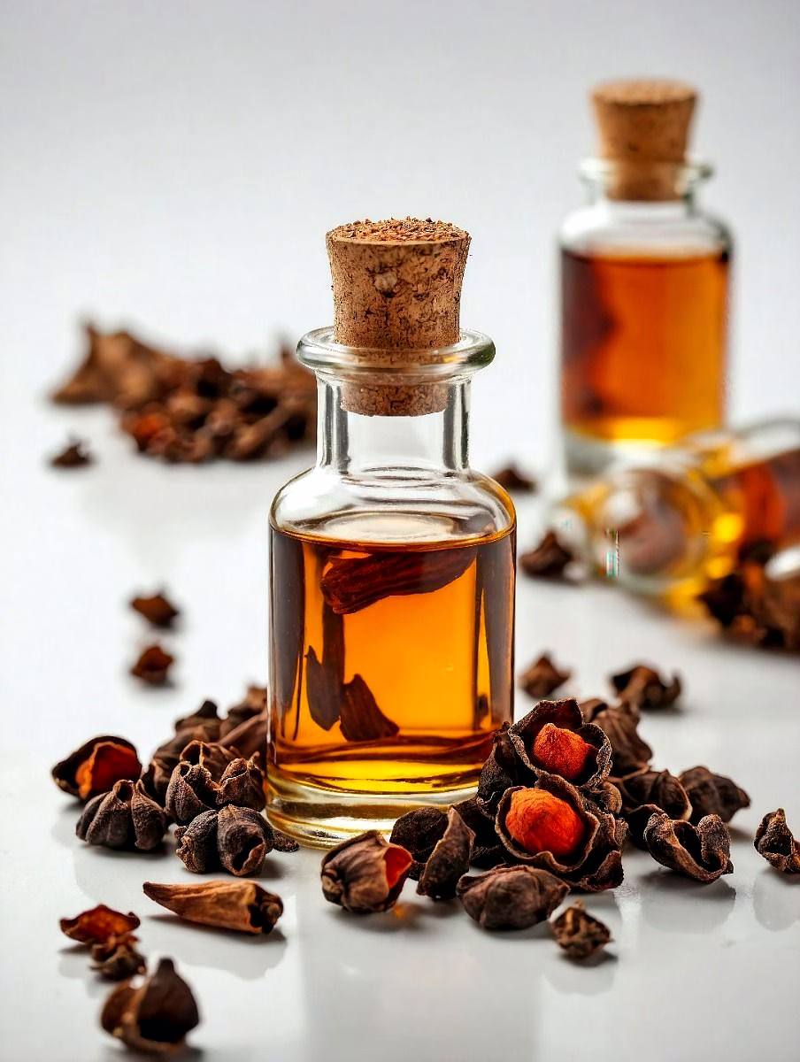 Clove oil, pure clove oil, essential oil. image 1