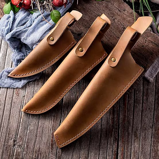 Leather knife cover image 3
