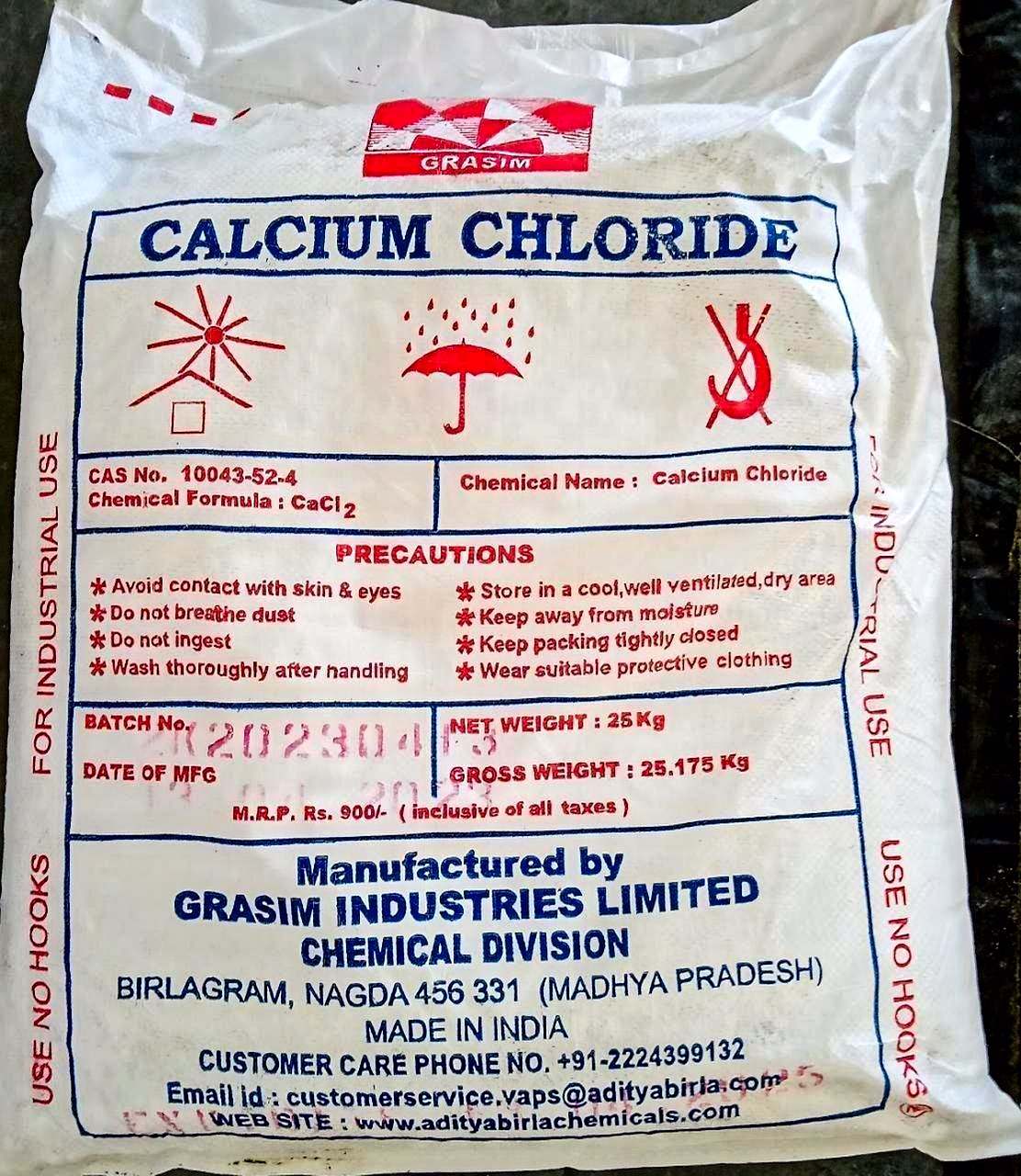 calcium chloride