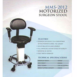 motorized surgeon chair