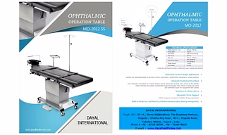 Ophthalmic Operation Table