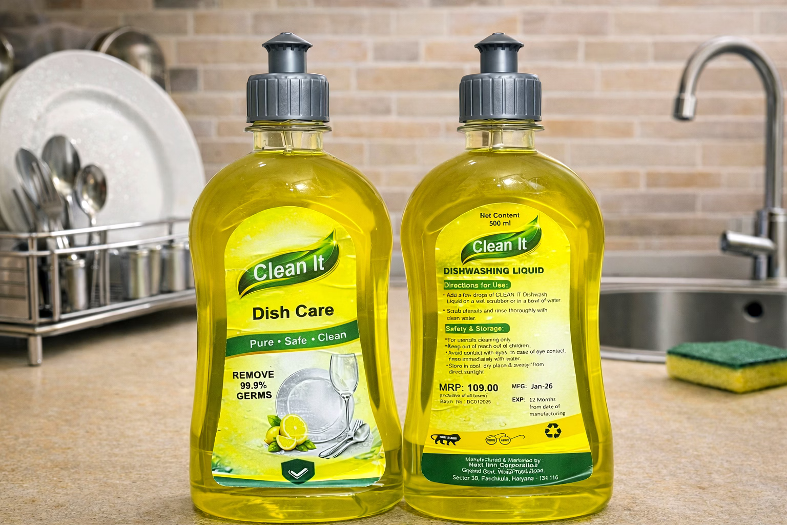 CLEAN IT DISHCARE 500ML image 1