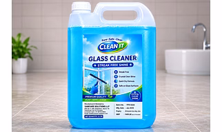 CLEAN IT CRYSTAL SHINE - GLASS CLEANER 5LTR