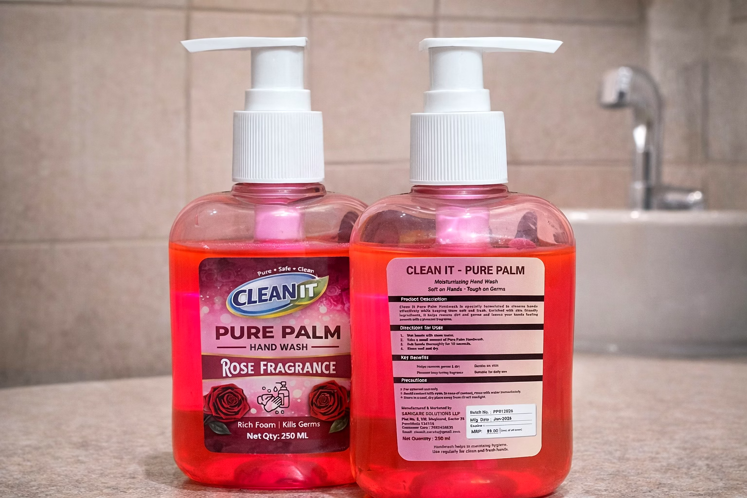 clean it pure palm - handsoap 250ml