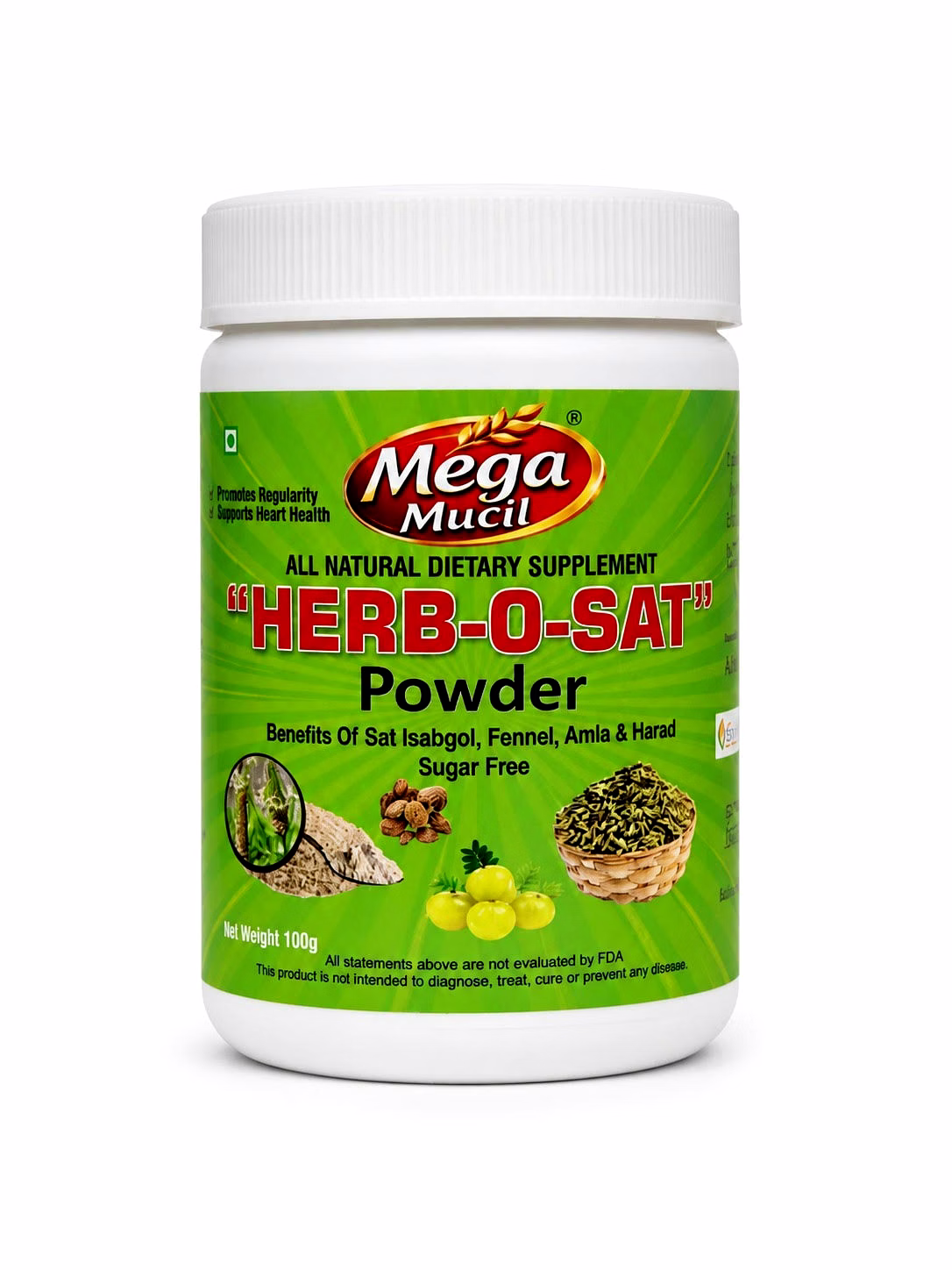 herb o sat psyllium souf amla harde
