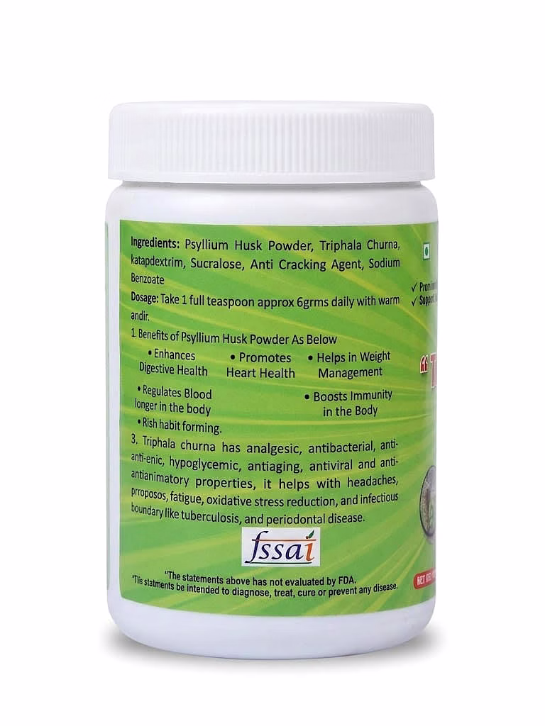 TRIPHALA SAT ISABGOL WITH TRIPHALA POWDER image 2