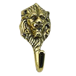 lion face coat hook