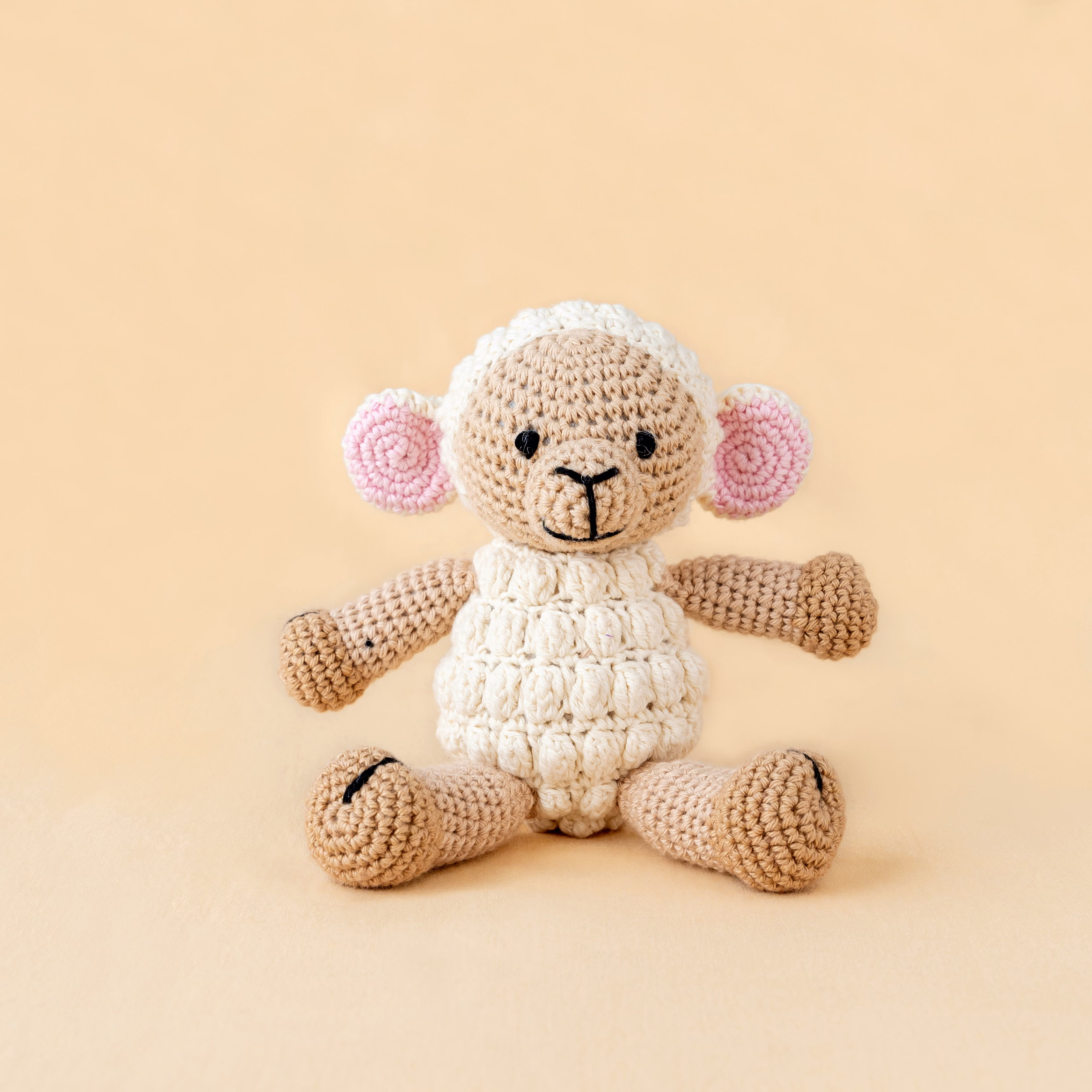crochet lamb
