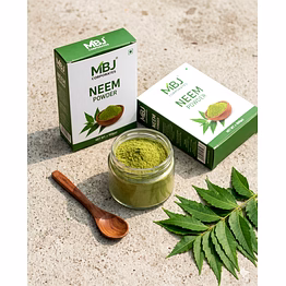 premium organic neem leaf powder (dehydrated & fine milled)