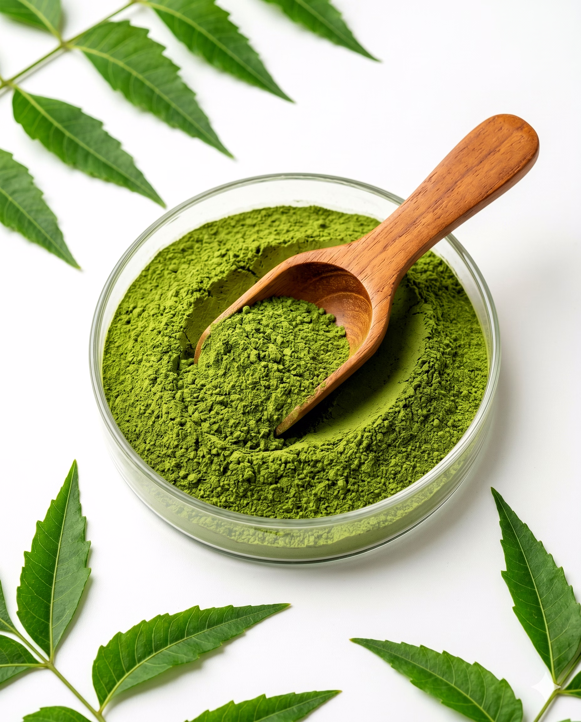 Premium Organic Neem Leaf Powder (Dehydrated & Fine Milled) image 4