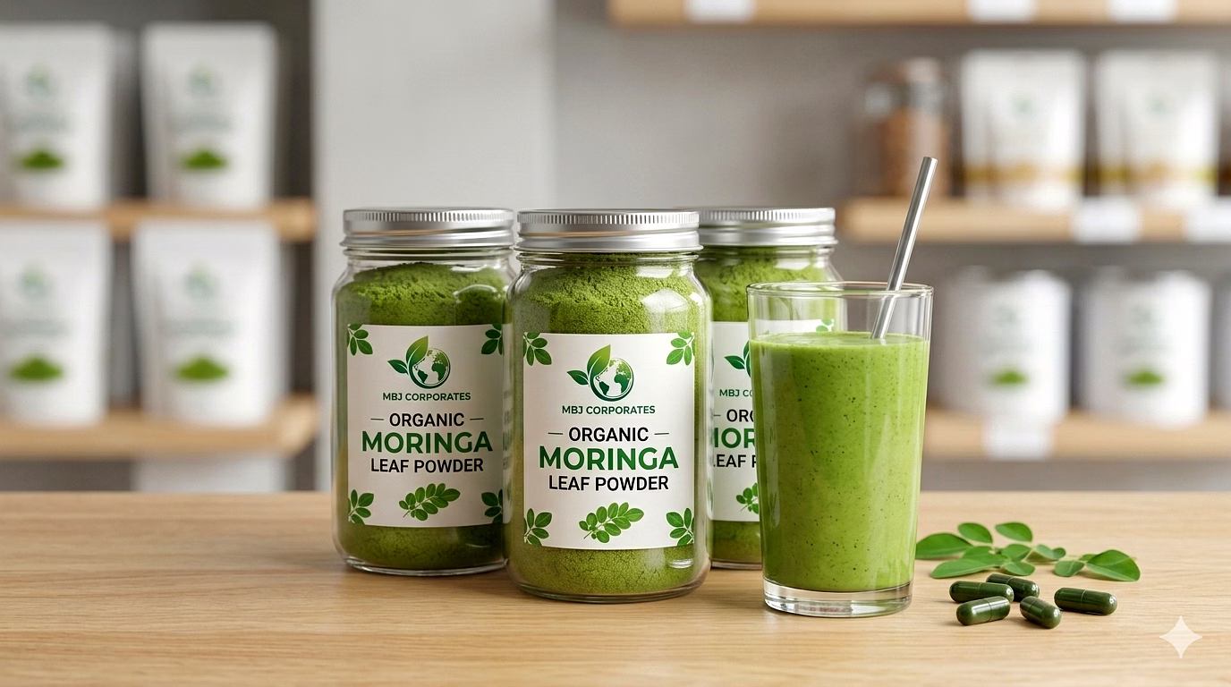 Premium Organic Moringa Leaf Powder (Nutrient-Dense Superfood) image 2
