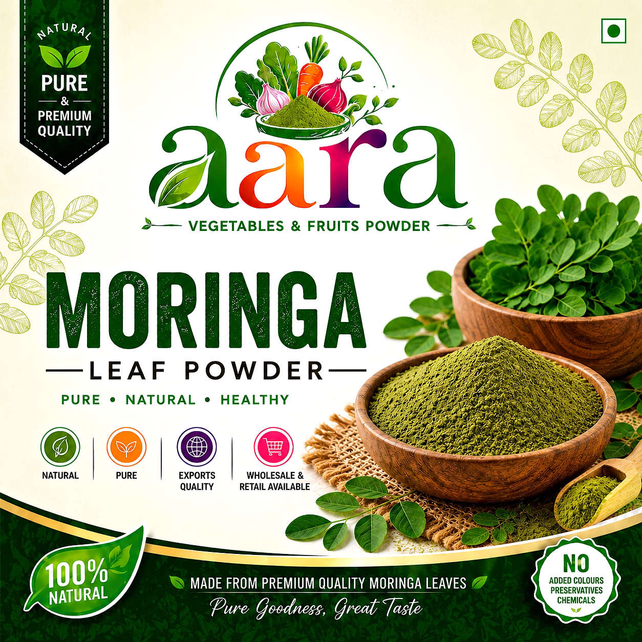 moringa leaf powder
