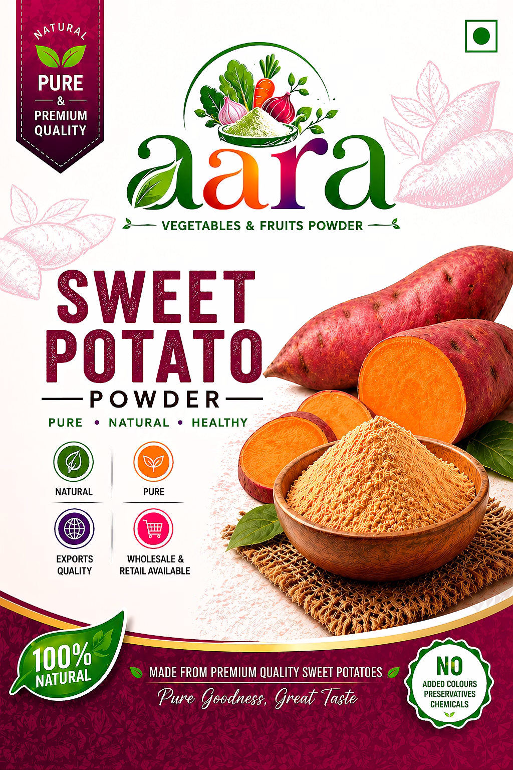 sweet potato powder