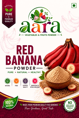 red banana powder