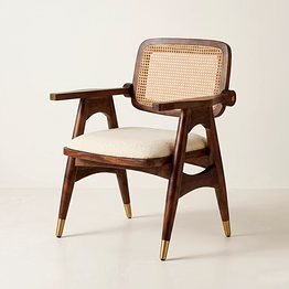 rattan dining chair