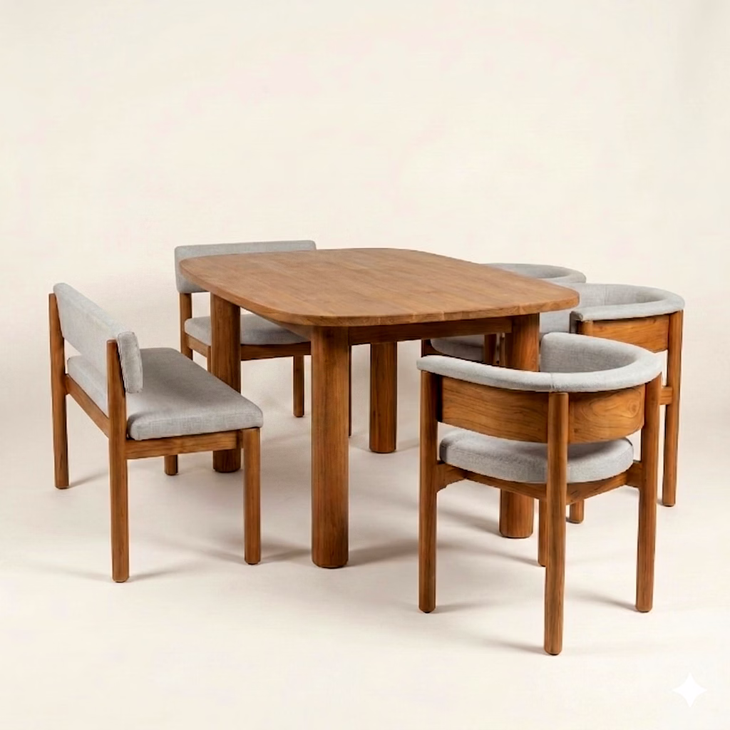Wooden Dining Table image 3