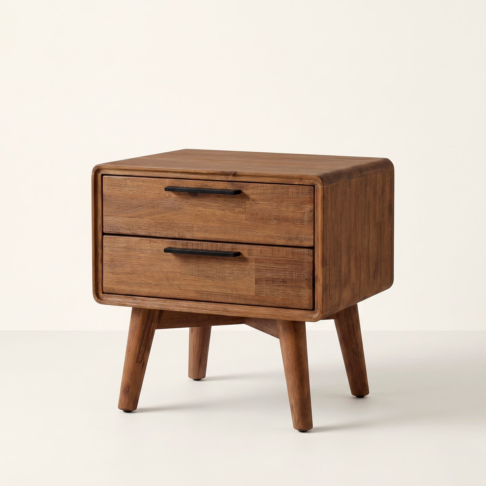wooden side table