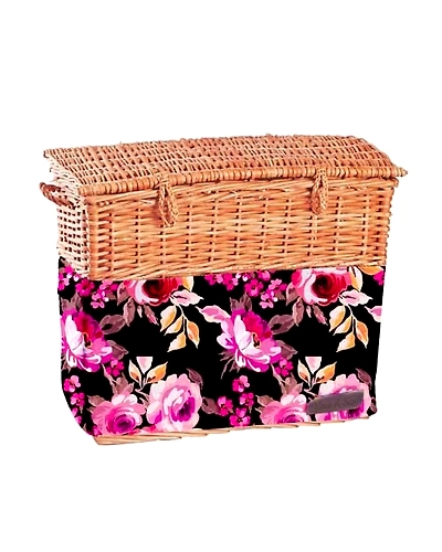 Magazine &amp; Newspaper Storage-Multicolor-Closed : 16x9x13-Bamboo-1