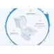 Pack of 5 ISHTA Disposable Recyclable Toilet Seat Covers to Avoid Direct Contact with Unhygienic Seats  (25 Pcs)-6-sm