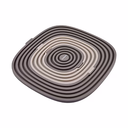 total gift solutions 3 in 1 silicone coasters (gray)