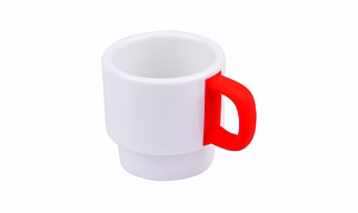 Stackable Cups & Saucers (4pc Set)