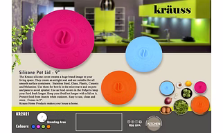 Silicone Pot Lid - 9