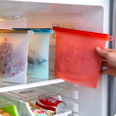 total gift solutions silicon freezer storage bag