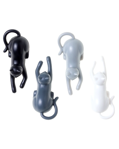 Fridge Magnets (cat 4pc)-multicolor-1