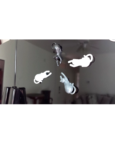 Fridge Magnets (cat 4pc)-multicolor-2
