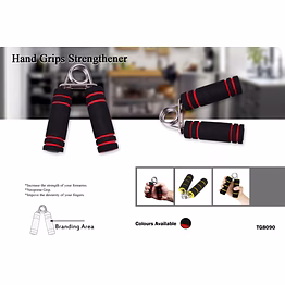 total gift solutions hand grips strengthener (2pc set)