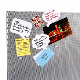 total gift solutions rewritable bubble speech magnets (4pc set)