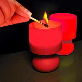 total gift solutions silicon tea light holder (2pc set)