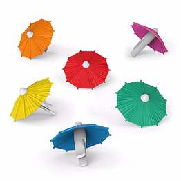 total gift solutions umbrella drink markers