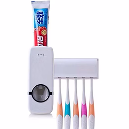 total gift solutions bathroom organizer (automatic toothpaste dispenser)