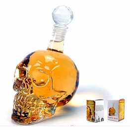 total gift solutions skull decanter (125ml)