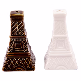 total gift solutions eiffel tower salt n pepper shakers
