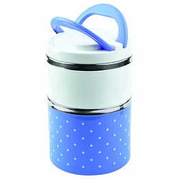 total gift solutions ss lunch box - 2 layer