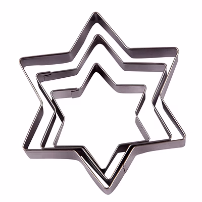 total gift solutions metal cookie cutter set (12pc)
