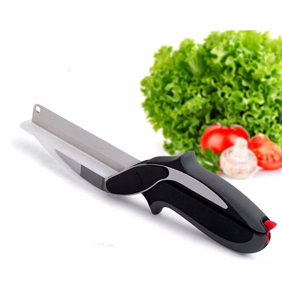 total gift solutions clever cutter - 2 in 1 cutting knife and chopping board