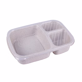 total gift solutions eco picnic lunch box (wheat straw)