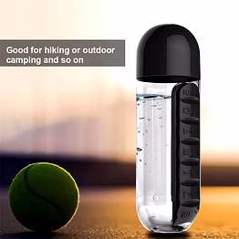 total gift solutions weekly pill water bottle