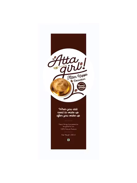 Atta Girl Coffee Filter Bottle (200 Ml)-2
