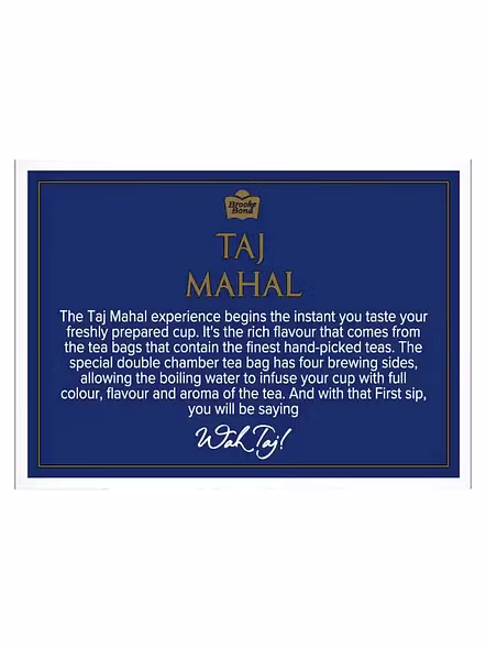 Brooke Bond Taj Mahal Tea Bag (25 Pcs)-3