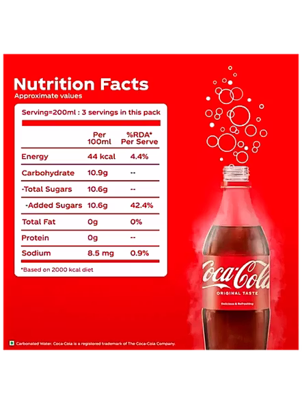 Coca Cola Pet Bottle (600 Ml)-1
